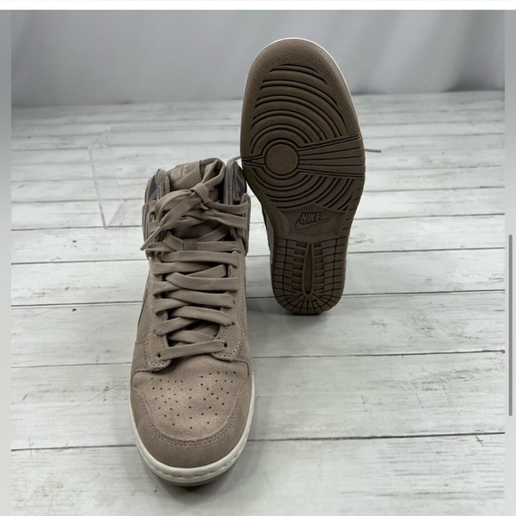 Nike Dunk Sky Hi Lace Up High Top Wedge Sneakers in “Zebra Print” (2013) - Picture 11 of 15